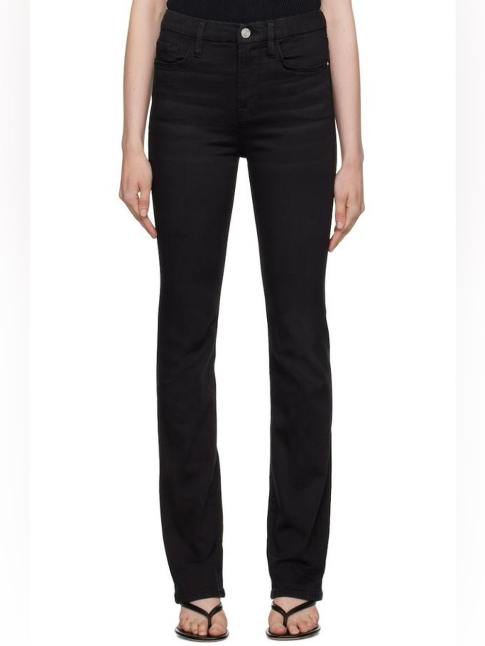 Frame “Le Super High Mini Boot” Jeans